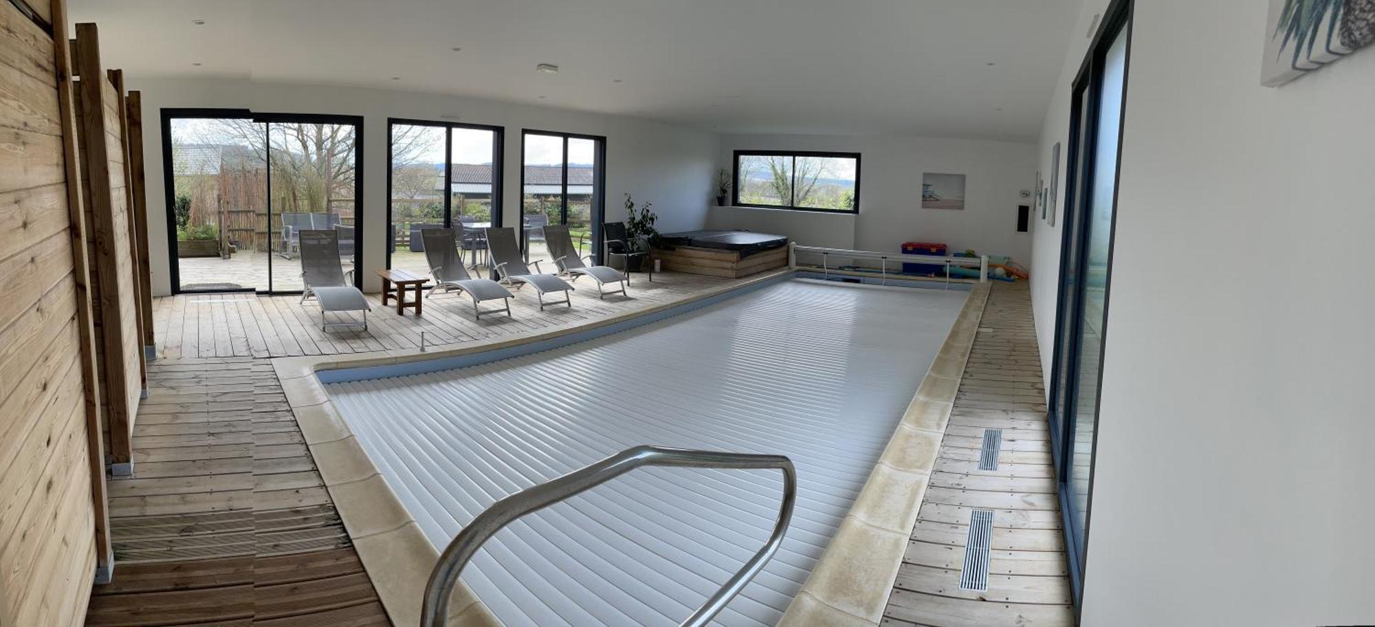 Piscine Interieure Privee Chauffee Toute L Annee Et Spa St Martin Saint-Martin-l'Hortier Exterior photo