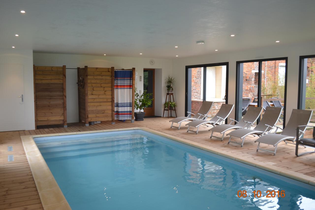 Piscine Interieure Privee Chauffee Toute L Annee Et Spa St Martin Saint-Martin-l'Hortier Exterior photo